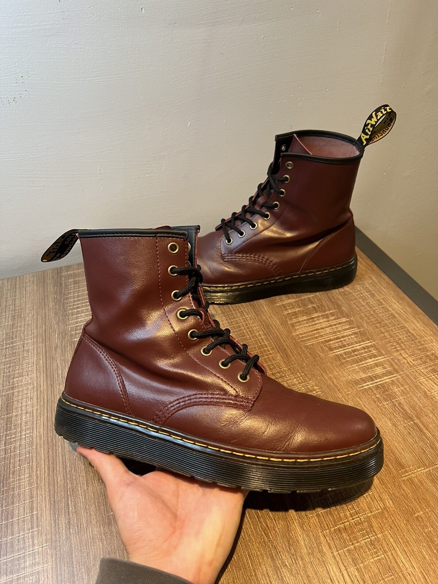 Dr. martens レッドレザー ハイカットブーツ 25 Dr.Martens ブーツ Dr. Martens/ドクターマーチン 1460 8 ホール