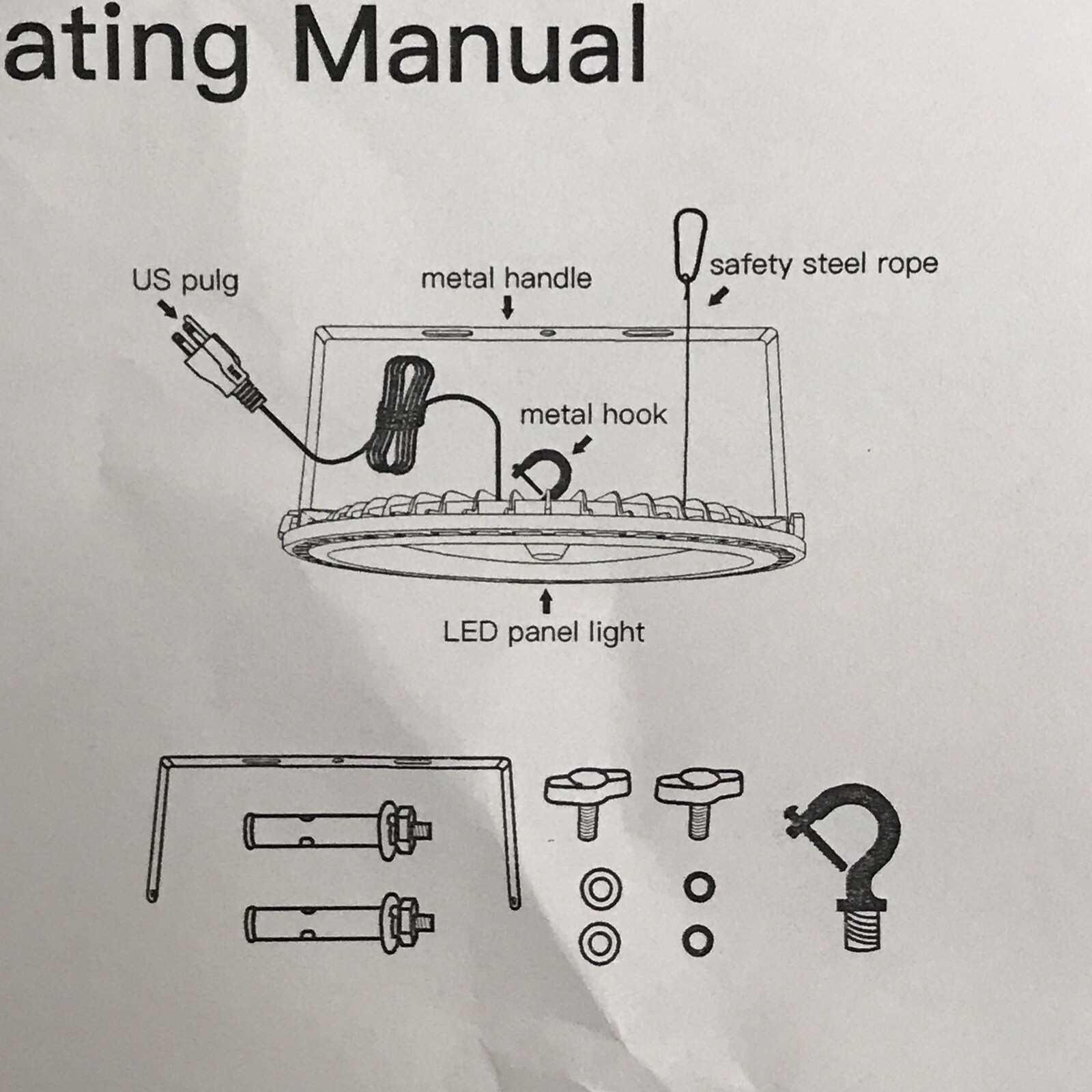 LED UFO Highbay Light AC 100-265V 6500K 150/200W SL-UFO-200