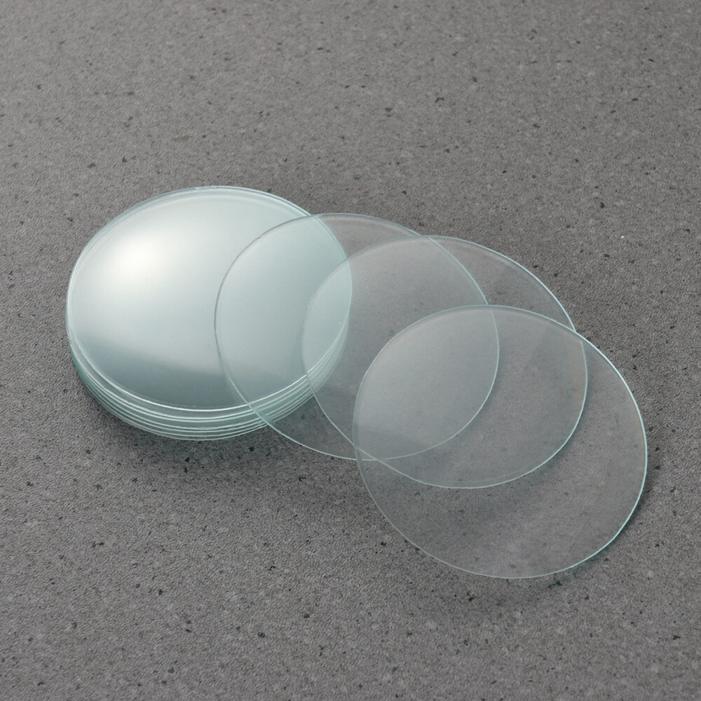 10 PCS Evaporating Dish Plain Watch Glass Beaker Cover Scientific Glass