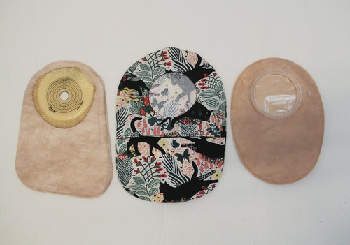 Drainable OR Closed 2 1/4" - 2 3/4" Cats Ostomy Bag Cover Stoma Colostomy Pouch - Picture 4 of 7