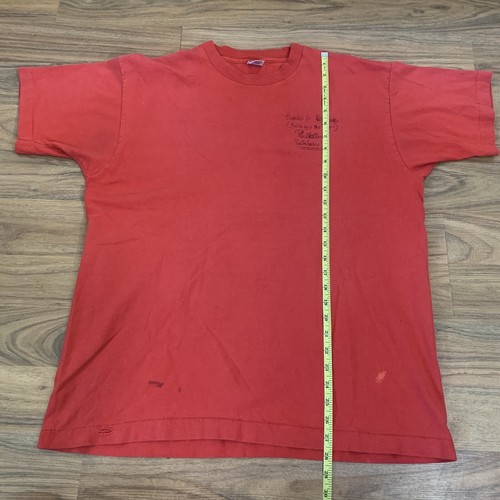 Vintage 1994 Phil Collins Both Sides Tour Local Crew Tee Single Stitch Adult XL - Picture 10 of 10