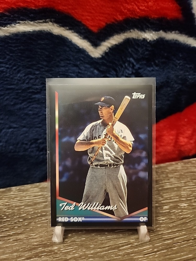 2024 Topps Archives TED WILLIAMS BLACK FOIL Red Sox #202