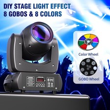 150W LED Moving Head Light RGBW Gobo Beam Stage Spot Lighting DJ Disco Show DMX