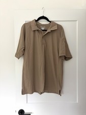 Vertx Men's Coldblack Polo Shirt Tan Large Tactical Lightweight Short Sleeve