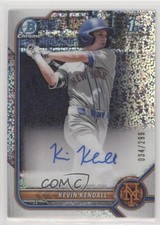 2022 Bowman Chrome Prospect Speckle Refractor 34/299 Kevin Kendall Auto a8r