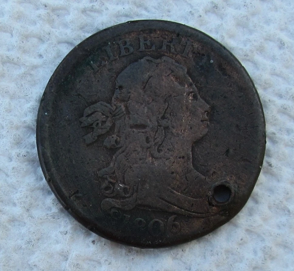 1806 Year Draped Bust Half Cents (1800-1808) for sale | eBay