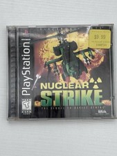 Nuclear Strike (Sony PlayStation 1, 1997) Complete Tested CIB Black Label PS1