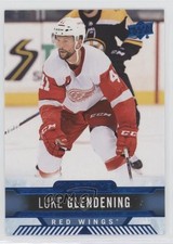 2017-18 Upper Deck Overtime Blue Foil Luke Glendening #75 0a4