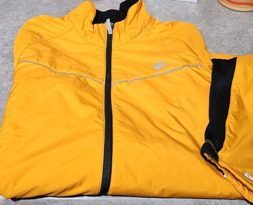 PEARL IZUMI Select Series-Orange Poly, Mens Cool Weather Cycling Jacket-(L)