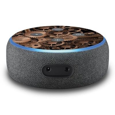2er Set Aufkleber Complex Machinery passend für Alexa Echo Dot Gen3 R137-40