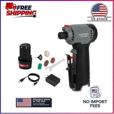 Hyper Tough 12V Brushless Cordless Die Grinder with 1.5Ah Battery