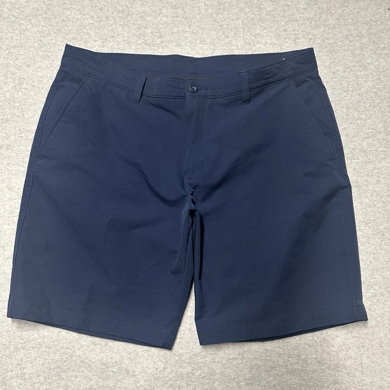 Under Armour Pantaloncini da Golf Uomo 40 Blu Navy UA Drive Performance Misto Elasticizzato