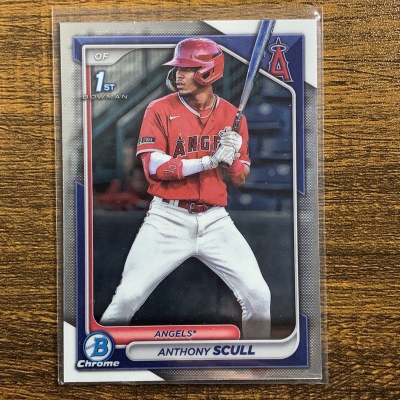 2024 Bowman #BCP-107 Anthony Scull Chrome Prospects 1st Bowman