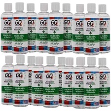 24x GO2 100ml Antibacterial Hand Sanitiser Gel – 70% Alcohol | Tea Tree | Travel