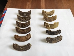 Harley HOG rocker pins