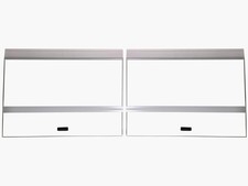 48x18 Glass Canopy 2 Piece Set for 70/75/90/110 Gallon Aquarium Fish Tank 22...