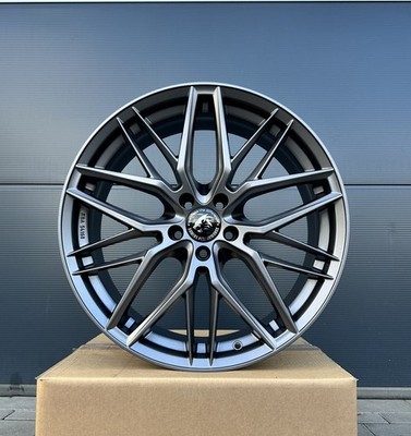 19 Zoll Felgen für Mercedes A Klasse A45 AMG W176 245G 4x Damina DM08 grau matt