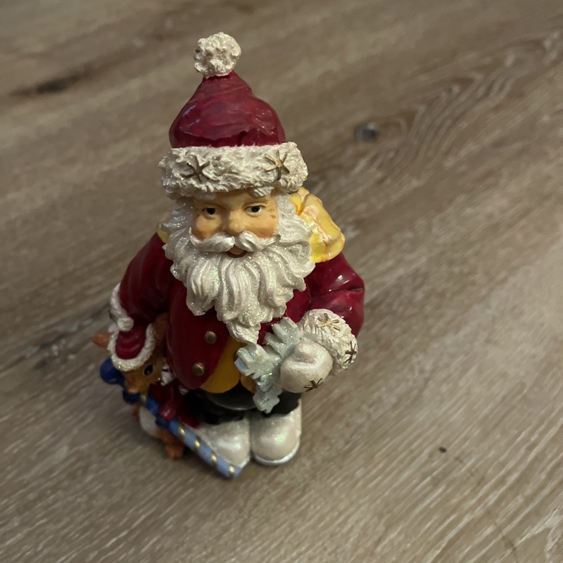 RARE Christopher Radko Woodland Winds Christmas Santa Collectable
