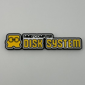 Nintendo Famicom Family Computer Disk System Logo Sticker Decal Retro Game