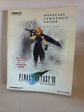 Final Fantasy VII PC BradyGames Official Complete PC Strategy Guide 1998