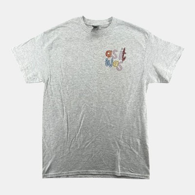 Harry Styles Lyric Fan T-Shirt Gildan Gray Graphic Tee Size M