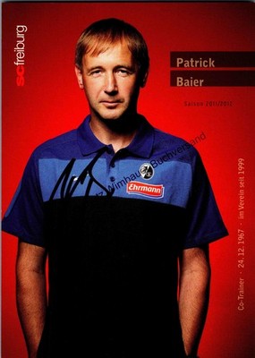 Original autograph Patrick Baier SC Freiburg // autograph signed signe 303896