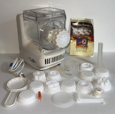 Ronco P400 Popeil Automatic Food Pasta Maker  with Accessories