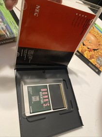 Bonk's Adventure & Revenge In Plastic W/ Extremely Rare Poster TurboGrafx-16 Lot
