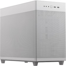 Micro ATX Mini Tower PC Case White Compact SFF Design Tool-Free Side Panels