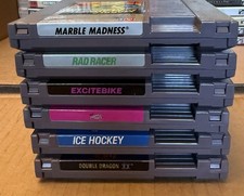 6 Video Game Bundle Lot Nintendo NES - Tested