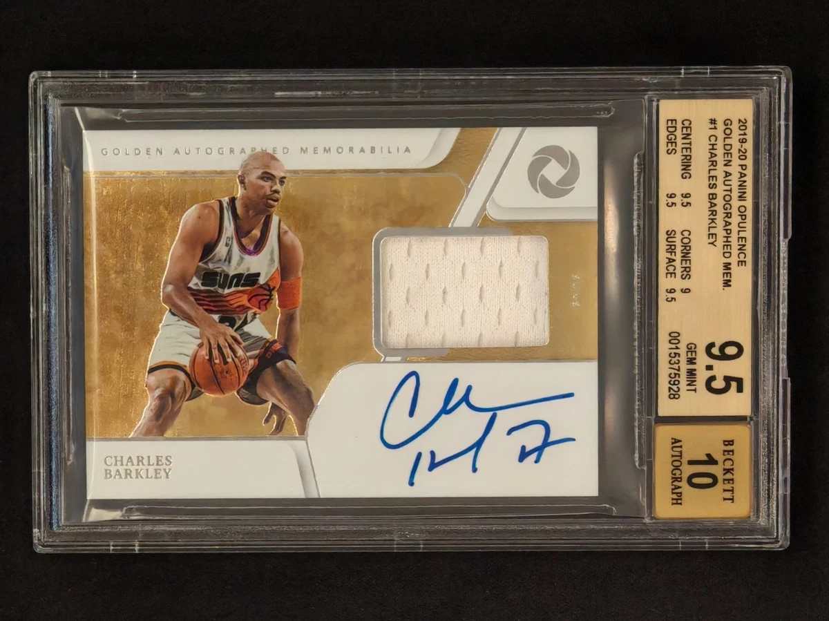 Charles Barkley Basketball Autographed Sports Trading Cards