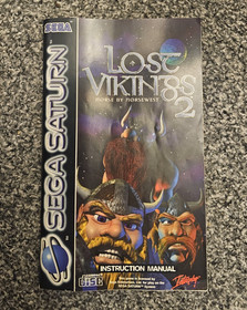 Lost Vikings 2 Sega Saturn With Original Box And Manual