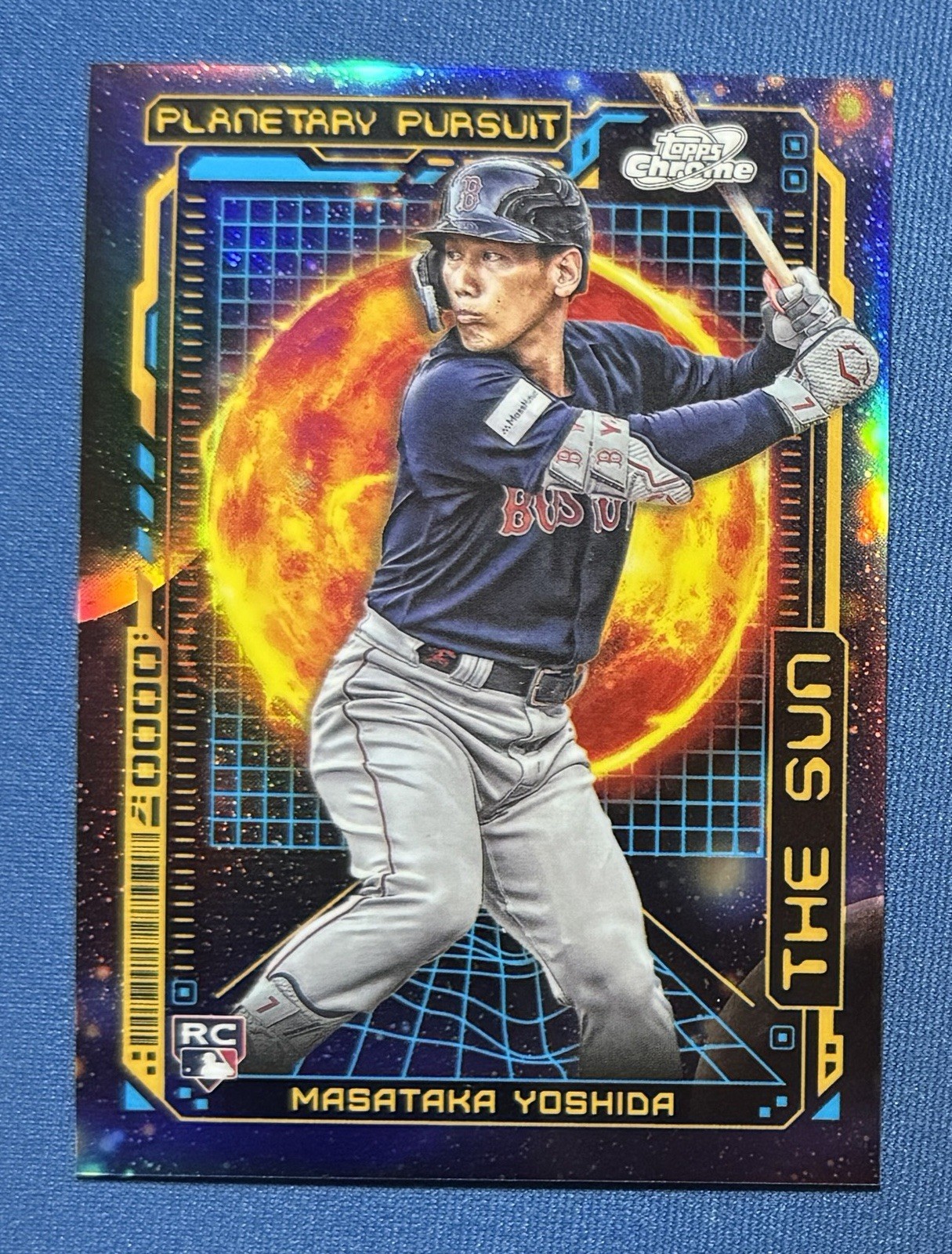 2023 Topps Chrome Cosmic Masataka Yoshida Planetary Pursuit The Sun RC PPS-3