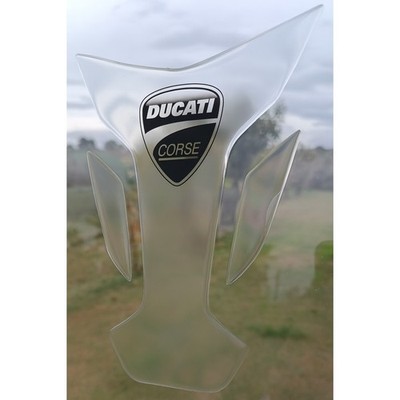TRANSPARENTER  MOTORRAD TANKSCHUTZ für Ducati, Abdeckung, Neu, new