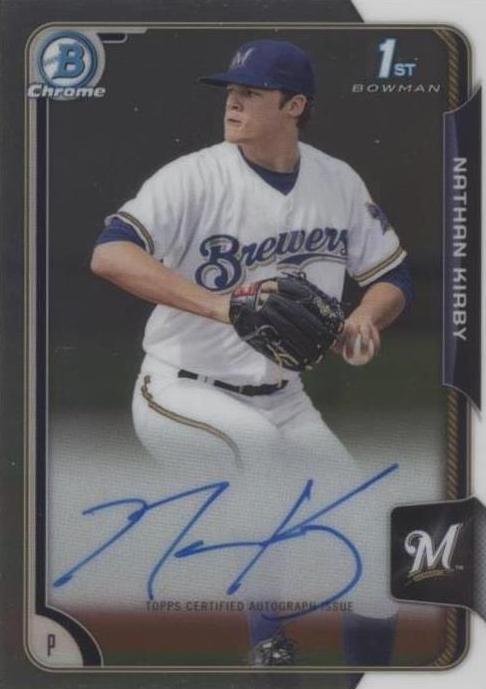2015 Bowman Draft - Nathan Kirby #BCA-NK - 1 of 1