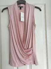 Mango Women’s pink jersey top 