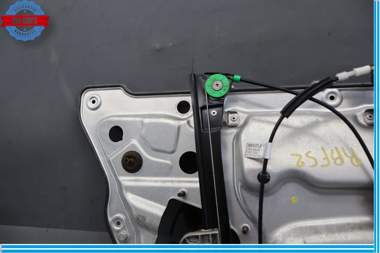 06-12 Bentley Continental Flying Spur Rear Right Side Door Window Regulator Oem