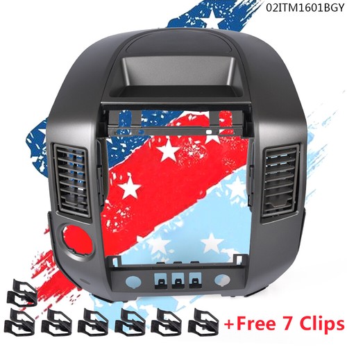 Borde de tablero de bisel de acabado de instrumentos apto para Nissan Titan XE SE 2004-06 Armada SE - Imagen 20 de 20