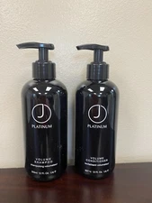 J Beverly Hills Platinum Volume Shampoo & Conditioner - 12oz Each -Set