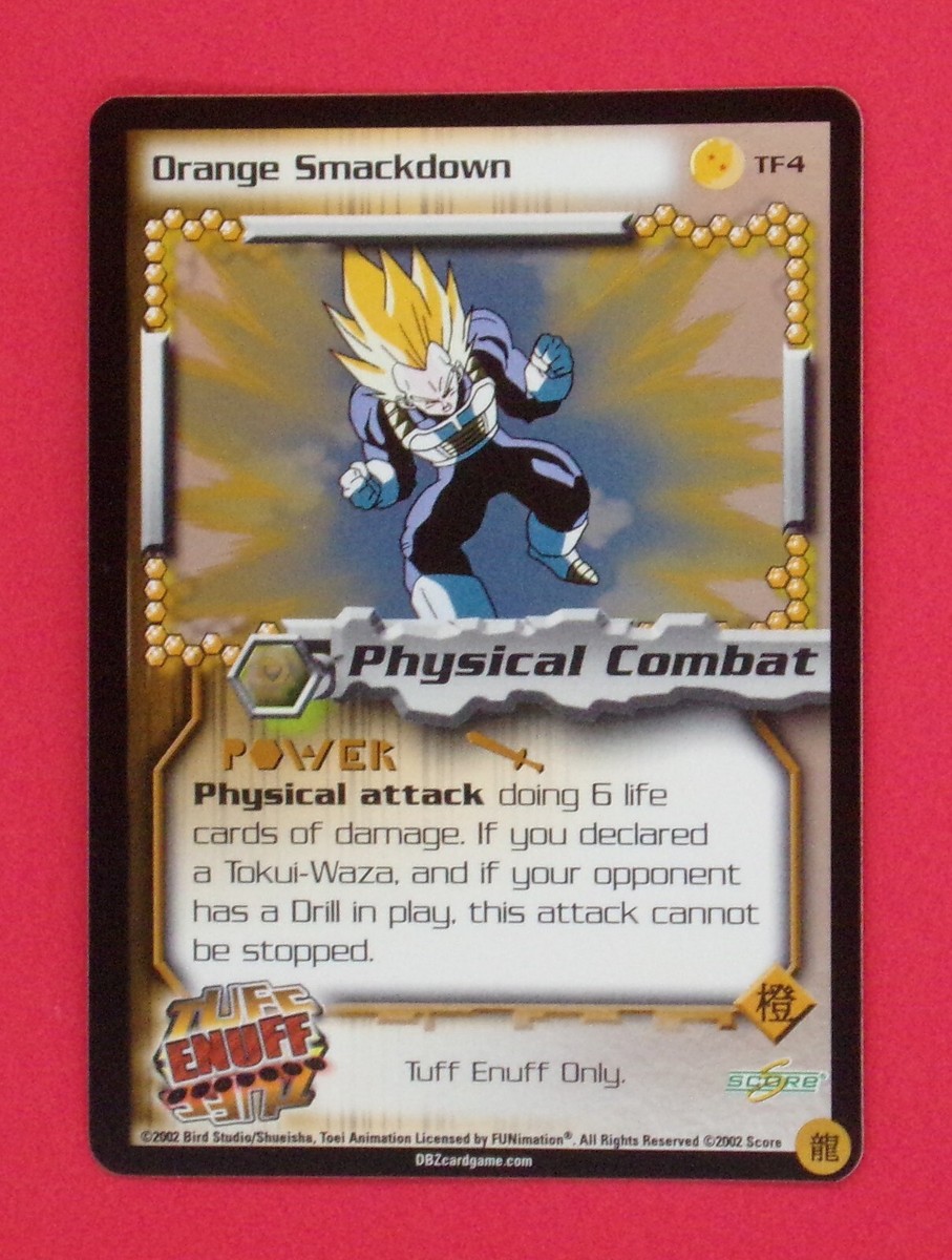2002 Dragon Ball Z Cell Games Saga - Tuff Enuff - Pick Your Card