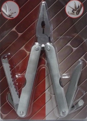 FREE SHIP!! New 15 in 1 Multi Purpose Pliers Pocket Tool Set with Knife & Pouch