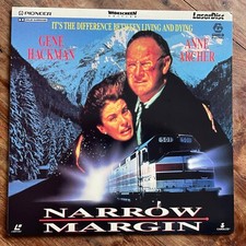 NARROW MARGIN - GENE HACKMAN  MINT LASERDISC