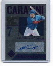 Victor Caratini Panini Chronicles Chrome Rookie RC Card Auto /10 Autograph CUBS