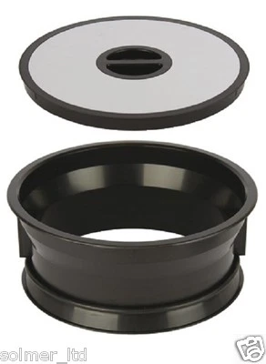 HAFELE Worktop Waste Bin Stainless Steel - Own bags Mounting in Ø 276mm hole 503.99.312