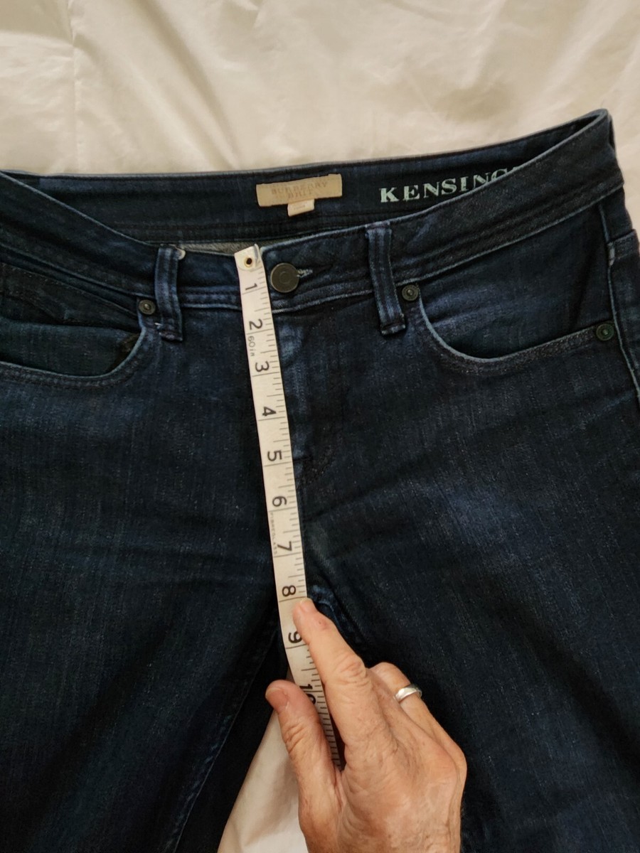 Burberry Brit jeans Kensington Slim 26W x 28L Blue denim | eBay