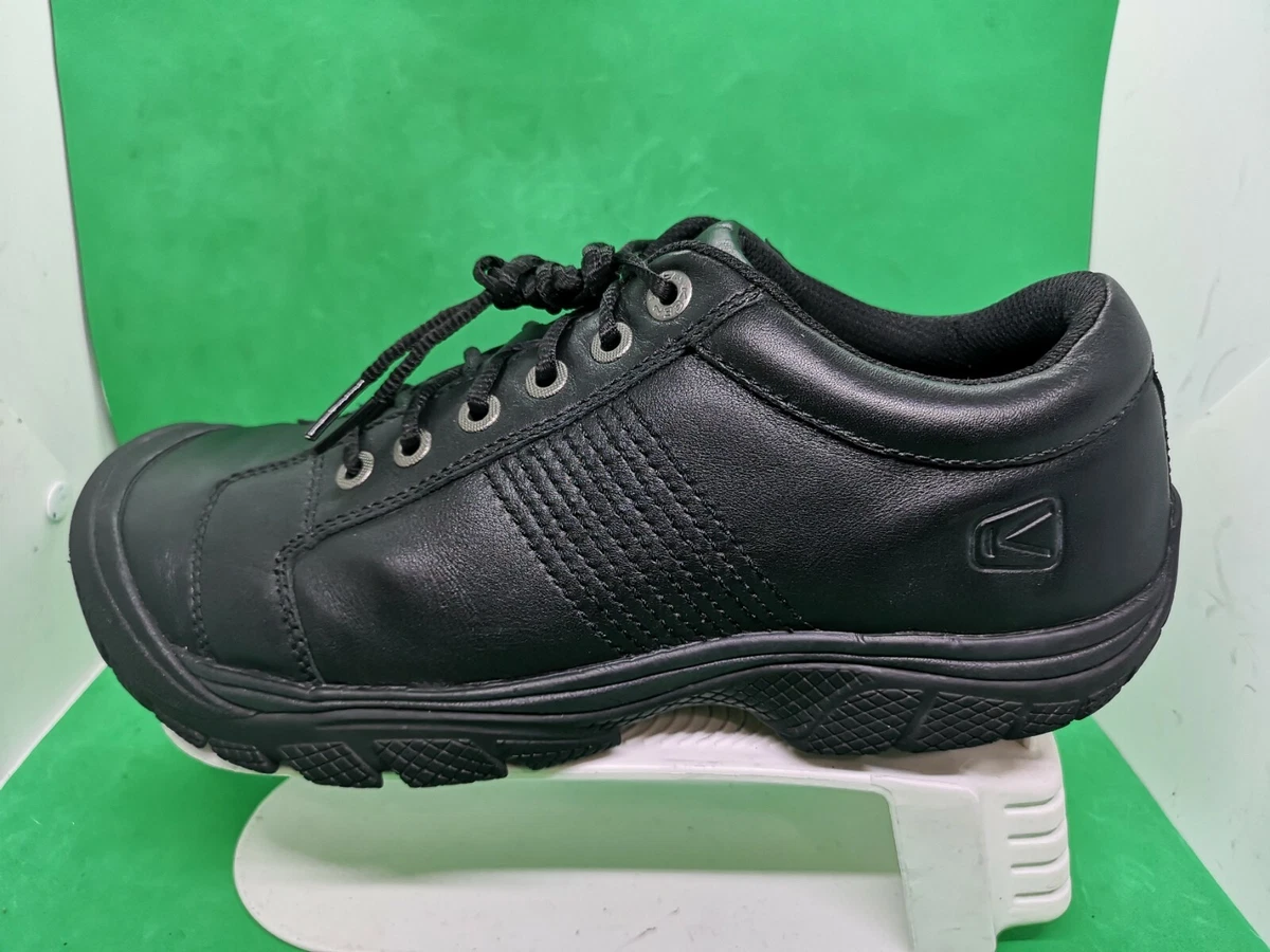 KEEN Utility PTC Restaurant Non Slip Black Work Shoes Men s Size