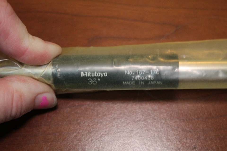Mitutoyo 167-176 Micrometer Standard Bar, 36" Length, .47" Diameter - Image 2 of 2