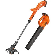 BLACK+DECKER 20V MAX Leaf Blower and String Trimmer Combo Kit (BCK279D2)