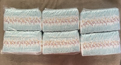 Vintage Pampers Cruisers Size 1 Diapers Baby Sesame Street 3 Pk