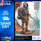 Master Box 35213 An old raider. Vadim. Skull Clan. Post-apocalyptic. Kit 1 1/35